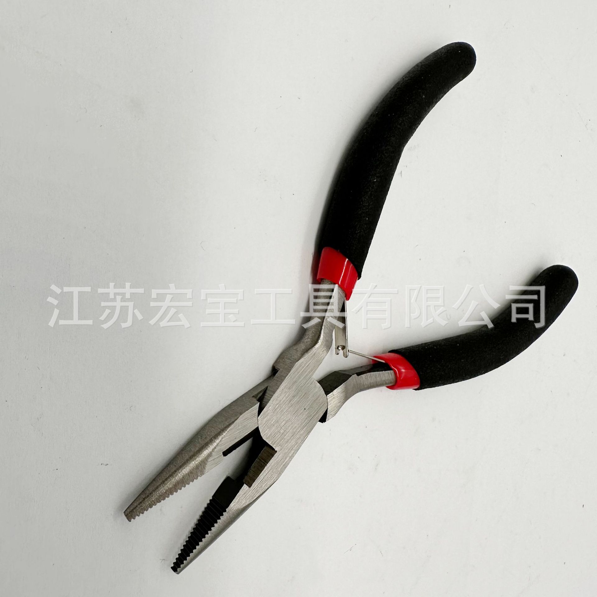 宏宝不锈钢5寸双簧迷你尖嘴钳