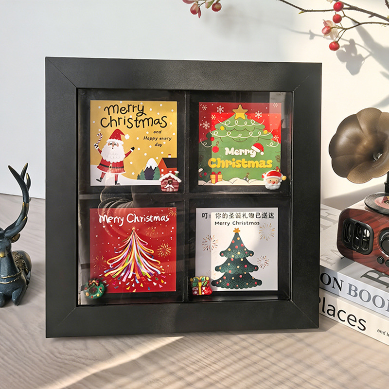 Cross-Border Magnetic 3D Multifunctional Display Frame for Wall Hanging, Creative Gift for Birthdays and Anniversaries, Couple Photo Wall Display Stand Cross-Border Magnetic 3D Multifunctional Display Frame for Wall Hanging, Creative Gift for Birthdays and Anniversaries, Couple Photo Wall Display Stand