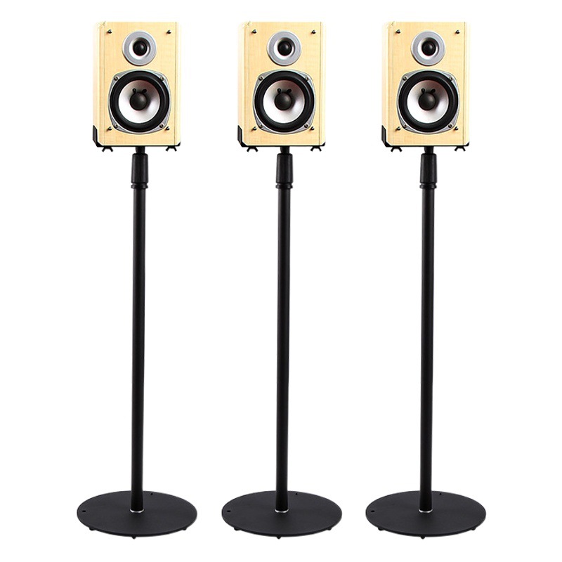 D07 surround altavoz soporte de sonido de Teatro en Casa satélite soporte de elevación de piso de metal