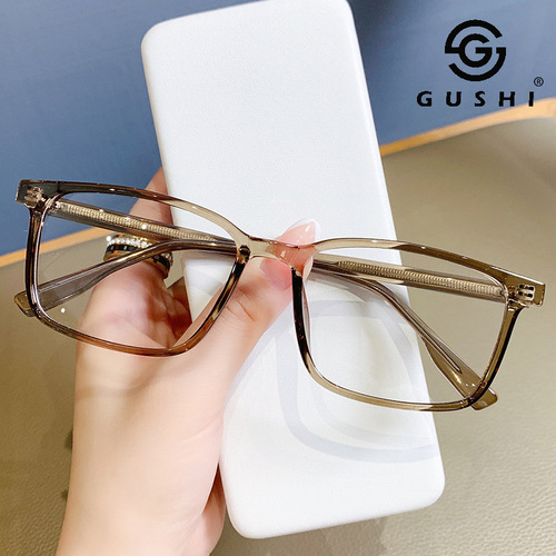 Carefully selected 17166 fashionable Korean trend glasses frames for women with myopia glasses, plate pin frames, versatile optical frames for men