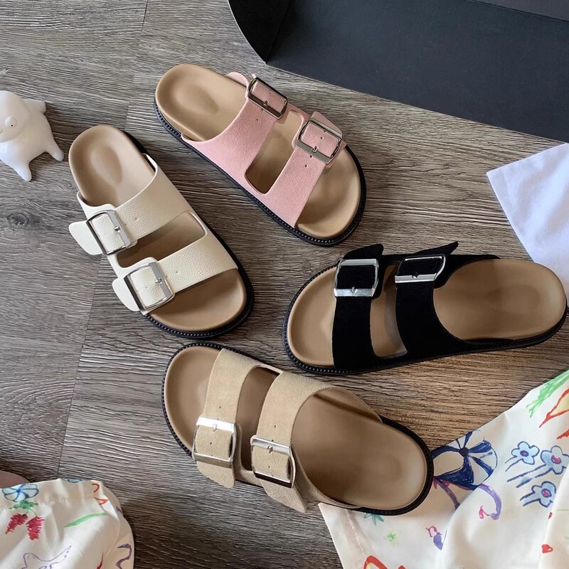 2024 New Fashion Versatile Boken Slippers Women's Roman Sandals Women's Casual Flat Bottom Non-Slip Slippers Wholesale 2024 New Fashion Versatile Boken Slippers Women's Roman Sandals Women's Casual Flat Bottom Non-Slip Slippers Wholesale