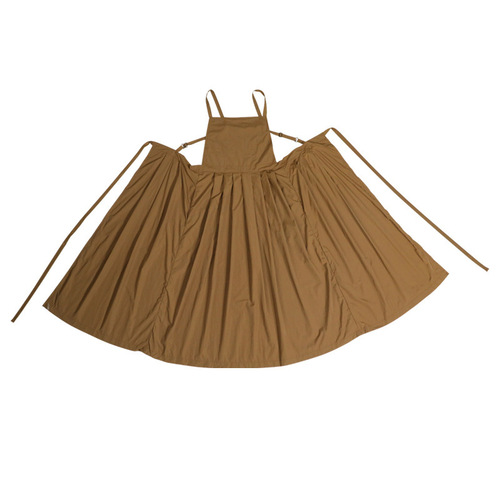 Fringed summer thin women's high-end long apron with waterproof and stylish nail and hair salon cover jacket