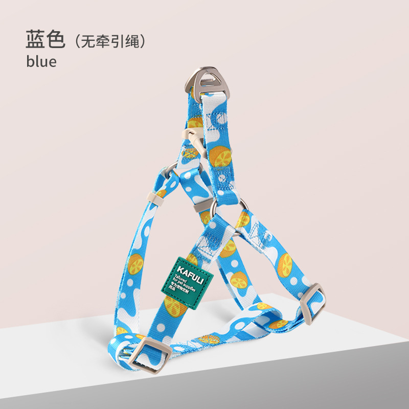 Perro cuerda de tracción perro caminando hacia fuera pequeña cadena de perro mediano Teddy Corgi chaleco correa de pecho para mascotas