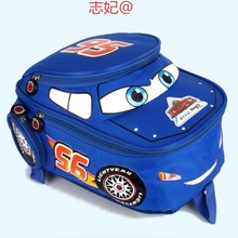 个性儿童书包汽车轮胎韩版旅行双肩背包3D创意幼儿园书包男孩书包