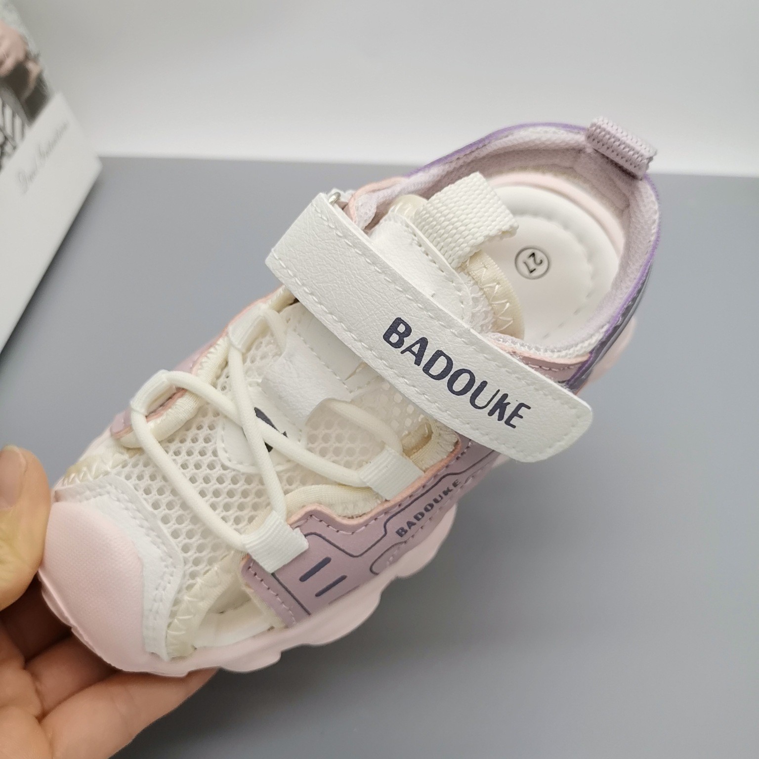 Sandalias de punta cerrada para niños Bacoduo 2026, nuevas, antideslizantes, con suela suave, de secado rápido, para verano, deportivas, para la playa.