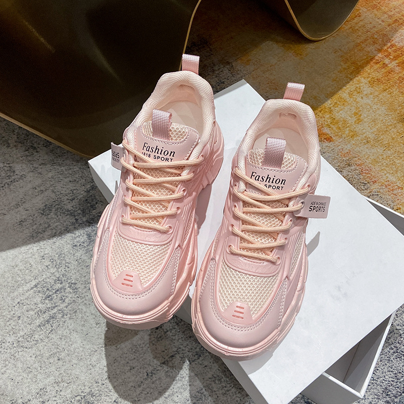 Chaussures de marche pour femmes, chaussures de Tennis, baskets en tissu maille, baskets confortables_voghion.com