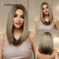 Европейский и американский трансграничный экспорт внешней торговли wigs градиент серого цвета
