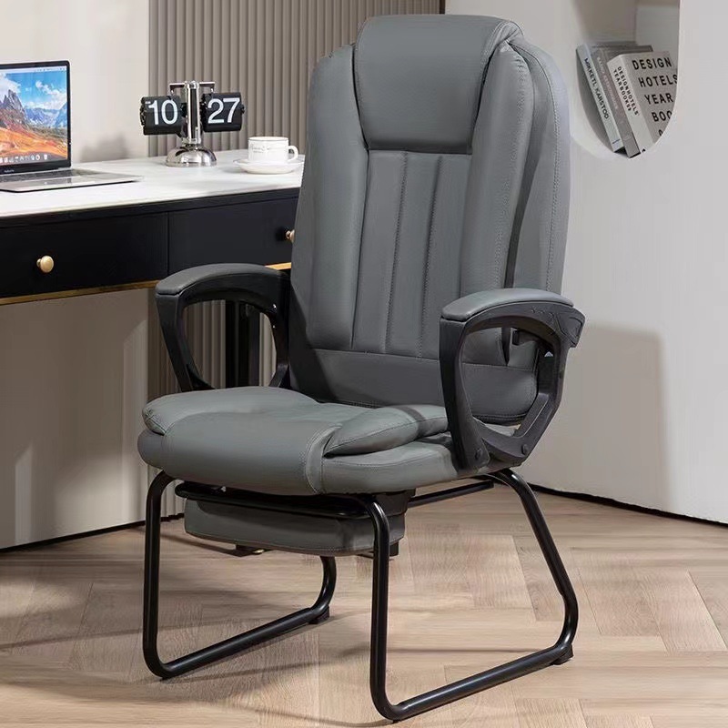Computer Home Office Comfortable Office Chair Chair Boss Bow-Shaped Lunch Break Massage Sedentary Backrest Chair
