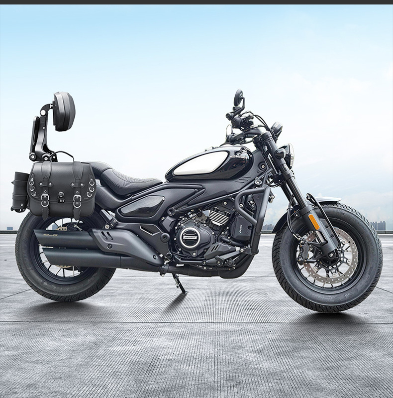Suitable for Cfmoto 550Clc Bumper Folding Backrest Quick-Release Side Bag Rear Backrest Passenger Backrest Rear Rack Modification