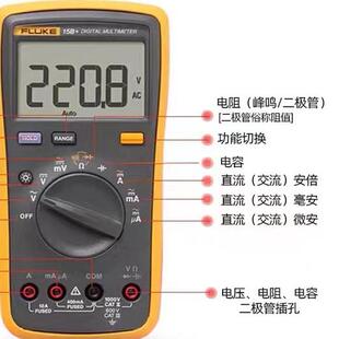 FLUKE������F15B+/F17B+/F101/106/F107/18B�߾��Ȕ����f�ñ�12E+