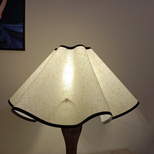 Integral Petal Integrated Petal Clouds Fan-shaped Creative Line Curved Plum-shaped Simple Fabric Handmade Lampshade