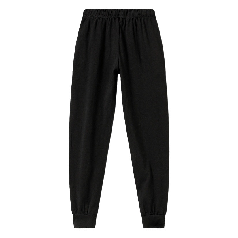 Pantalones de baile de algodón para niños Primavera Chica negro pantalones de felpa pantalones de baile cuadrados pantalones de zanahoria para niños pantalones de gimnasia