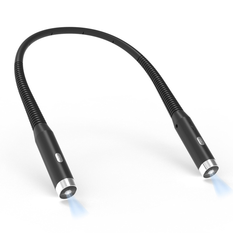 Factory direct cross-border led neck lamp student eye protection neck reading lamp USB charging reading lamp neck lamp Factory direct cross-border led neck lamp student eye protection neck reading lamp USB charging reading lamp neck lamp