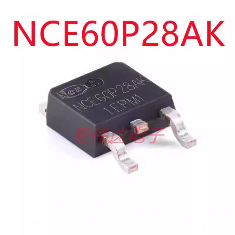 NCE60P28AK TO-252-2 P沟道60V 28A增强型功率MOSFET场效应管元器