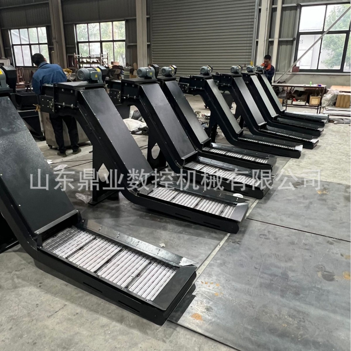 机床排屑机数控机废料机械输送机提升机链板式排削机方钢智能