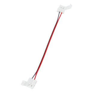 LED light bar line 10mm2p double-headed line 5050 copper material monochrome welding-free double-headed light strip connecting line