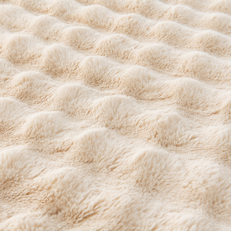 Burbuja conejo-como manta engrosada manta caliente Four Seasons sofá manta Oficina almuerzo manta aire acondicionado manta al por mayor