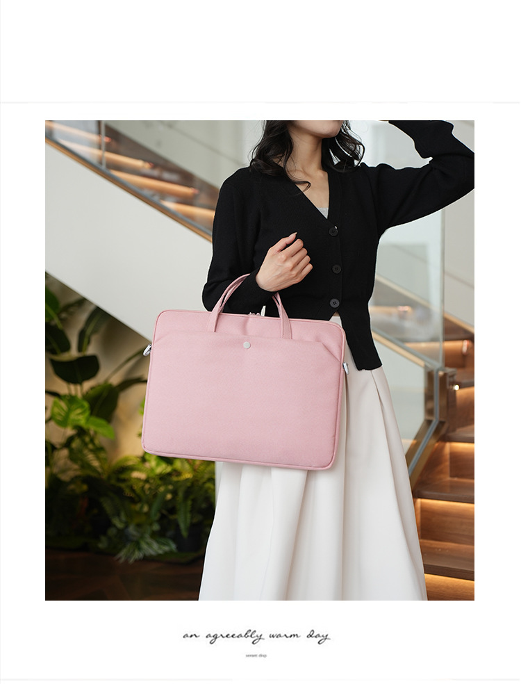 Airbag ultra-thin laptop bag, 14-inch and 15.6-inch tablet notebook inner bag, single-shoulder bag with logo printing undefined