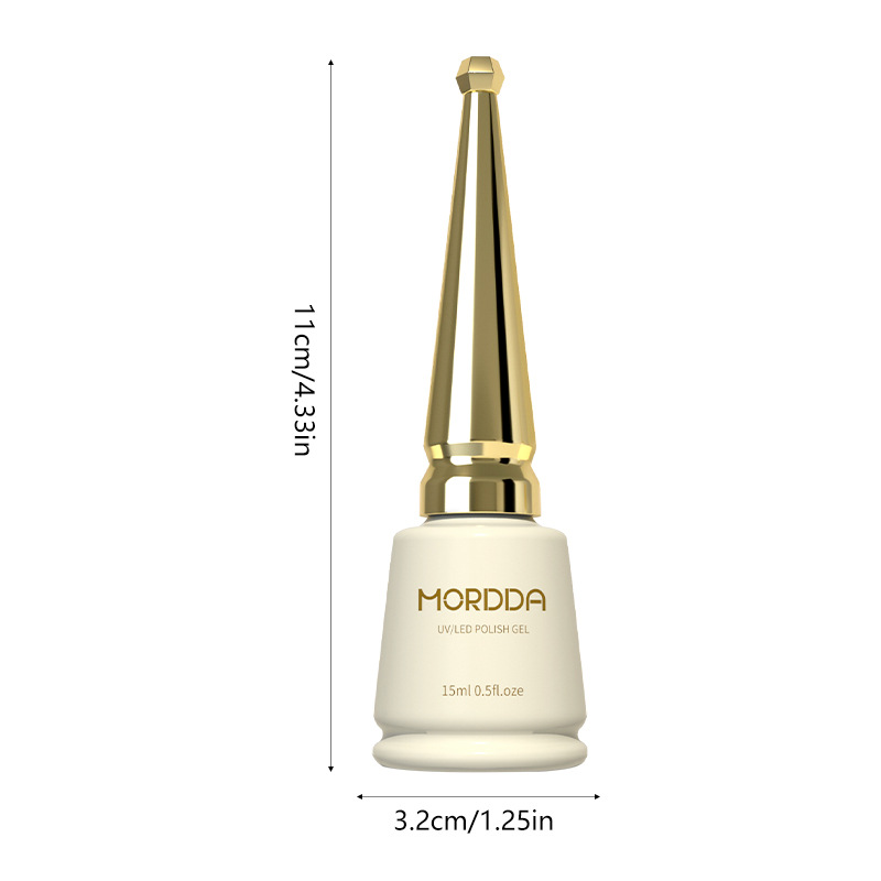 2025 nuevo traje especial de salón de manicura de color popular de color blanco mágico de champán de platino