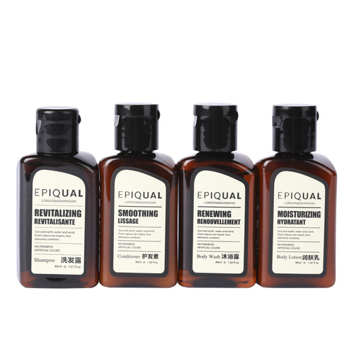 Sandalwood Hotel Disposable Shampoo Shower Gel Toiletries Set Disposable Supplies Manufacturer Wholesale