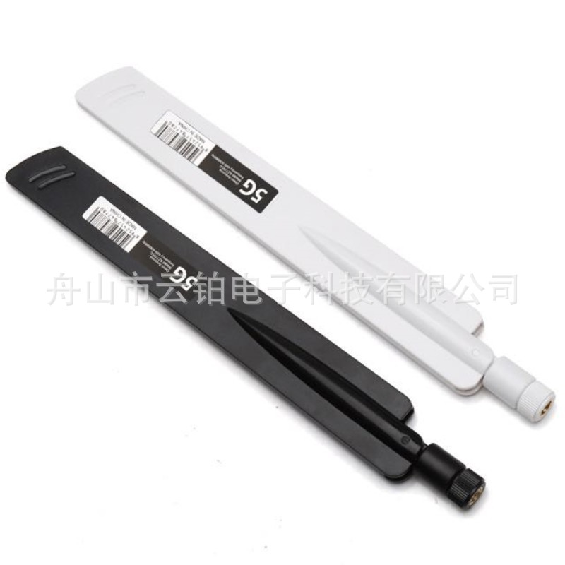 热卖5G船桨棒状天线 高增益5G 4G LTE全频段外置胶棒天线SMA内针