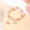 Fuchsia bracelet, gradient, orchid
