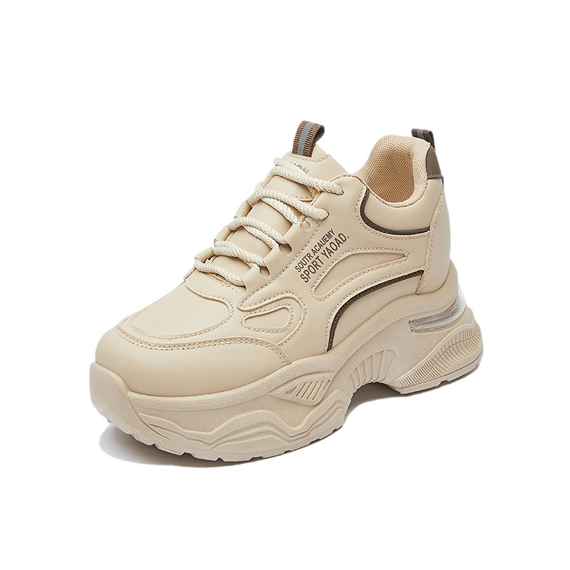 Zapatillas de Plataforma para Mujer AT901-1, PU, Suela de Caucho, con Aumento de Estatura, para Uso Diario