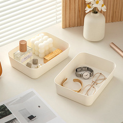 収納盤の小さいトレーの長方形の浅い口の雑物の鍵は蓋の引き出しの箱の小さいサイズの低いタイプのデスクトップの収納箱がありません。