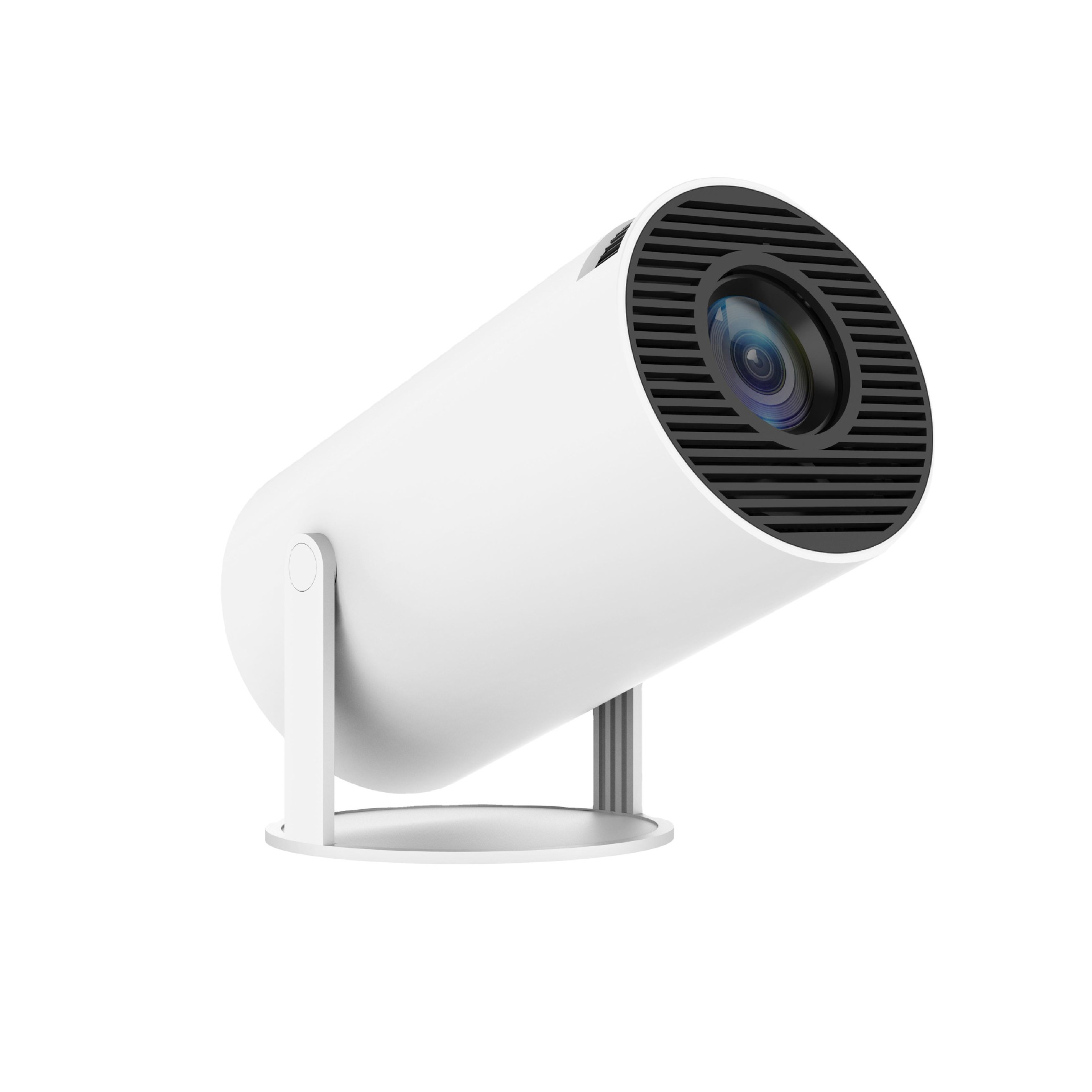 HY300, bestseller transfrontaliero, mini smart TV portatile a forma di barile con WiFi, versione Android Pro, alta definizione, ideale per la casa._voghion.com