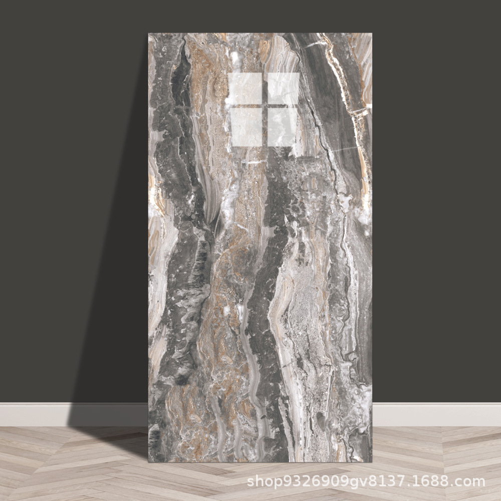 Autoadhesivo adhesivo de pared transfronterizo papel de pared de aluminio plástico imitación de azulejos adhesivo a prueba de agua a prueba de humedad papel de pared decorativo de fondo de baño