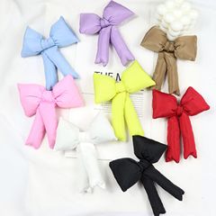 綿充填アゲハ蝶結び DIY 蝶結び小さな香りの生地キーホルダー装飾ヘアアクセサリー蝶結びアクセサリー