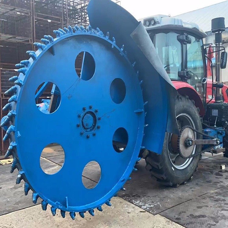 电力铺设开沟机 路缘石圆盘开沟机 混凝土线缆开沟机