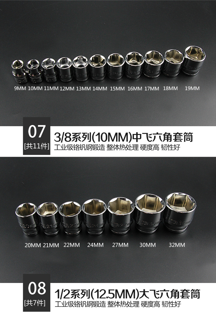 Tool Set 128-Piece Auto Repair Tool Box 09014g Socket Wrench Car Repair 150-Piece Wholesale