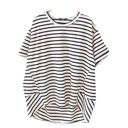 Women's Loose Casual Slimming Plus Size Unstructured Top Ins Trendy