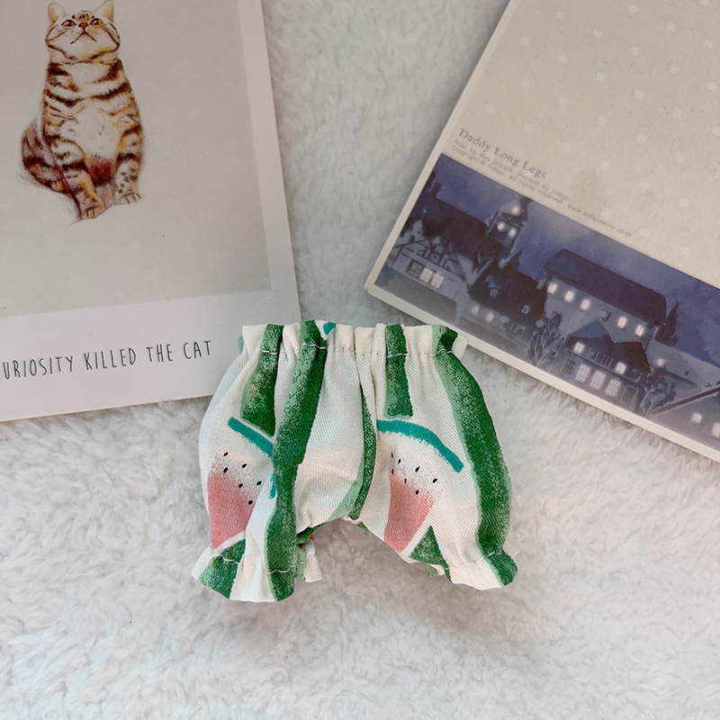 Venta caliente perro cabeza 14cm muñeco de peluche suéter colección de accesorios de ropa rabu ropa spot al por mayor