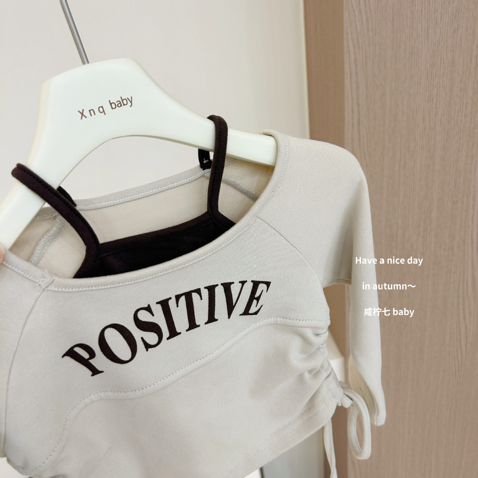 Autumn children's set, T-shirt, trousers 4