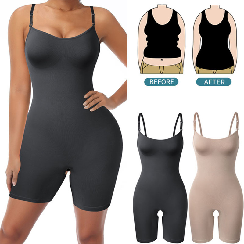 Amazon One-piece Shaper Bodice Backless Tight Abdominal Shaper plus size No-mark skims Shaper