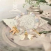L04 light purple-white bow bracelet