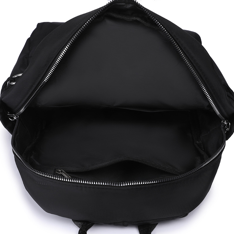 Transfronterizo al por mayor 2024 nueva mochila de nailon para mujer coreana simple y versátil mochila de viaje al aire libre marea