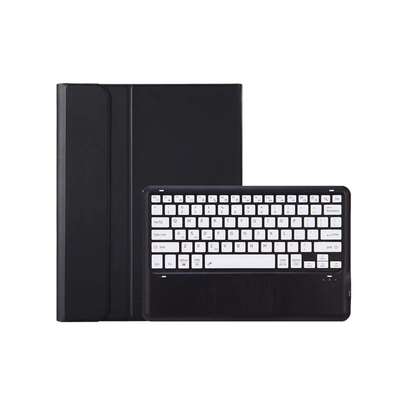 Suitable for Lenovo Yoga Tab Plus 12.7 2025 Ultra-Thin Tpu Shell Split Bluetooth Keyboard Leather Case