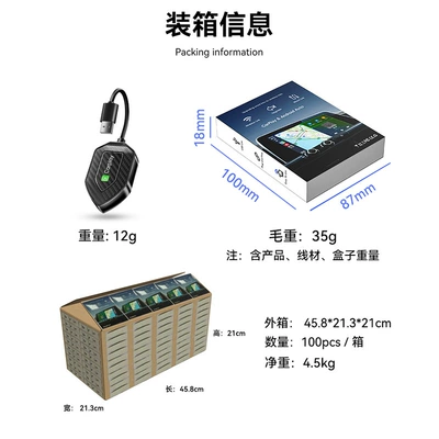 Autoocarplay Box, Simsiz CarPlay və Android Auto