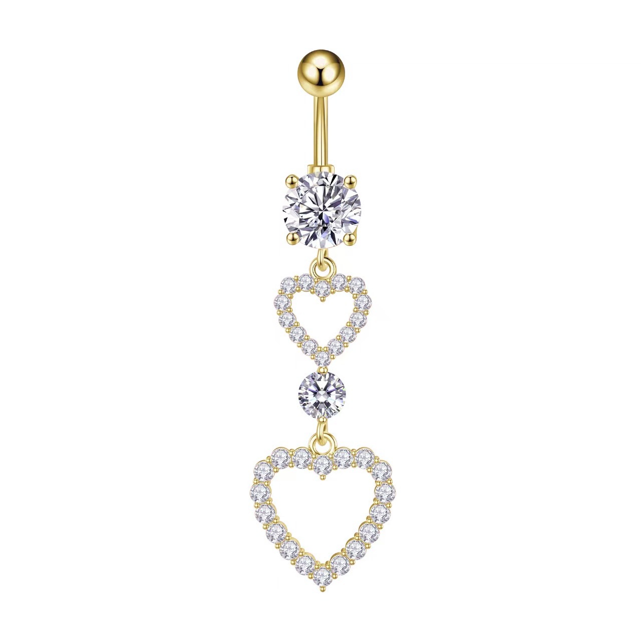 Labret piercing jewelry detail image