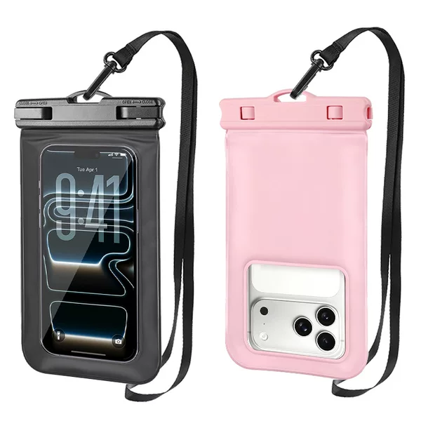 Pvc Waterproof Phone Bag with Touch Screen Capability, Suitable for Swimming, Rafting, Diving, Transparent Bag, Special Underwater Waterproof Phone Case for Delivery Services