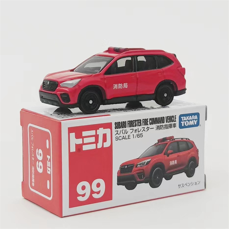 99号-スバル消防指揮車-レッド