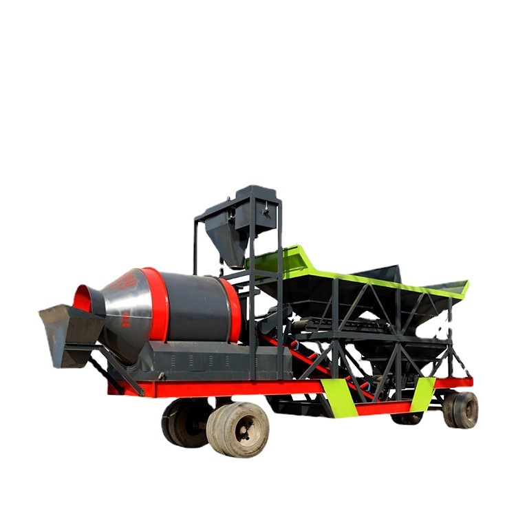 银旺混凝土搅拌站 移动车载搅拌站 道路桥梁水利建设搅拌站