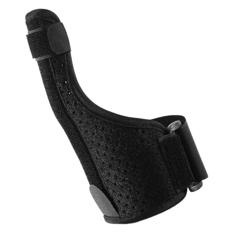Soporte para articulaciones de dedos y muñeca con funda ajustable para el tendón, placa de aluminio, correas dobles, estilo delgado, banda de soporte para el dedo pulgar, venta al por mayor.