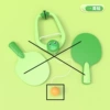 [10 replacement balls] Frog green lion yellow
