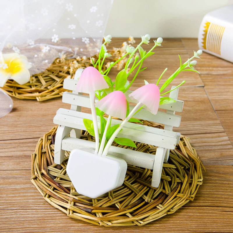 Boshang 142 водная трава световое управление красочные грибы светодиодные ночные огни голый автомат Оптовая и розничная продажа 560 шт/коробка