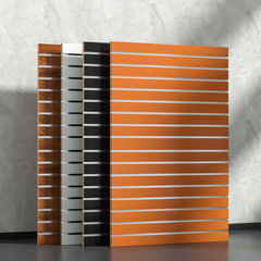 Wooden Slat Display Rack, Wall-Hanging Shelf with Slat Board for Phone Accessories, Guitars, Musical Instruments, Slat Exhibition Boards