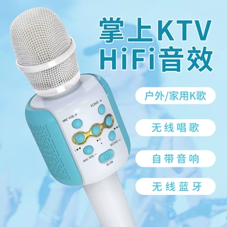 L858跨境手机电脑USB电容麦克风全民K歌蓝牙音响情侣话筒蓝牙音箱